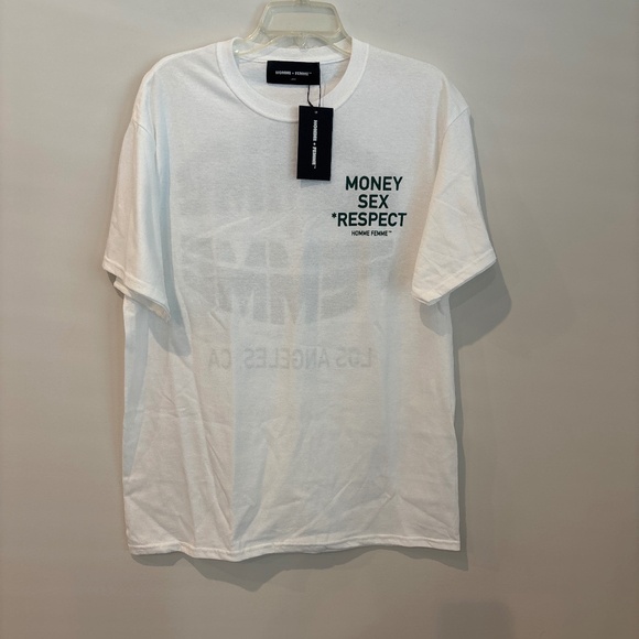 Homme and Femme Tshirt Mens Large - Picture 1 of 3